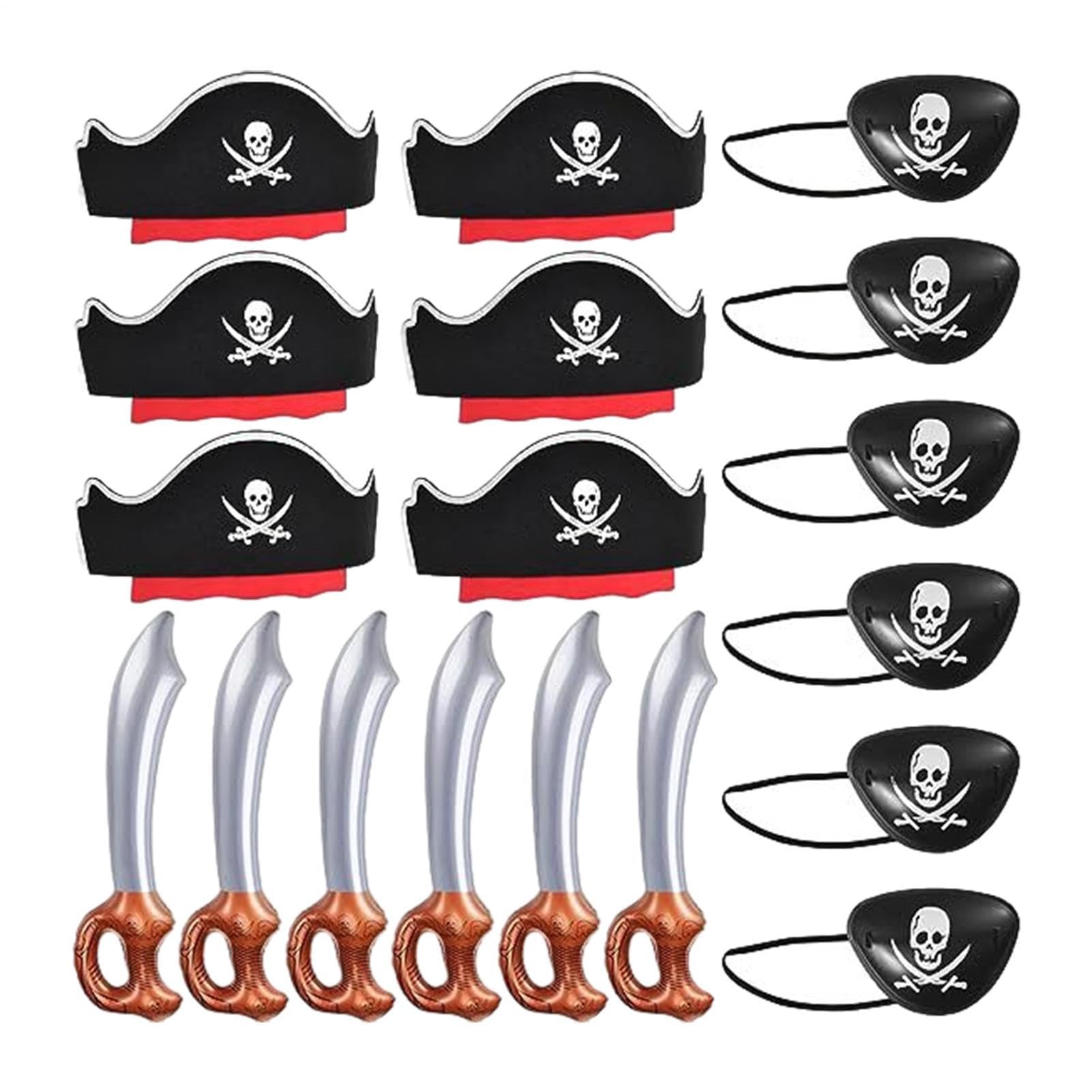 Kit cosplay pirate réglable anti-inconfort pour soirée Halloween réussie - 8