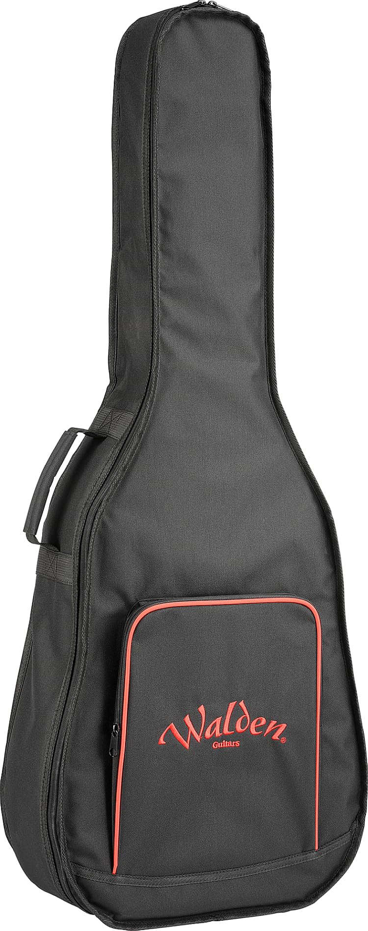 WALDEN Konzertgitarre, Decke massiv, Satinlack, inkl. Tasche, Sondermodell N430-S1W