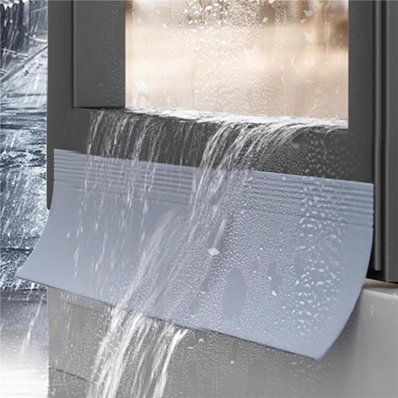 Burlete de Goma para Puertas y Ventanas corredizas, Ancho de Marco: 70-110 mm, Paquete de 10 (3 Unidades de 110 mm): Duradero, fácil de Instalar, Reduce el Ruido y Las Corrientes de Aire.