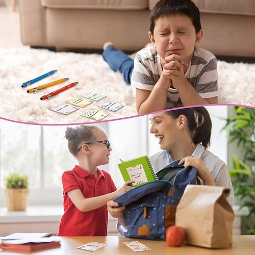 Miniatura 6 de Spiareal Juego de 20 piezas de regalos divertidos, bolígrafos sarcásticos, notas adhesivas, bolígrafos divertidos, blocs de notas humorísticos,