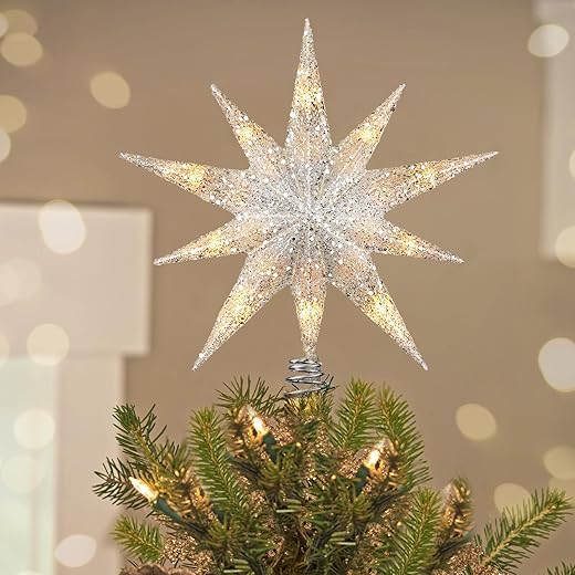 Luxspire Christmas Tree Topper