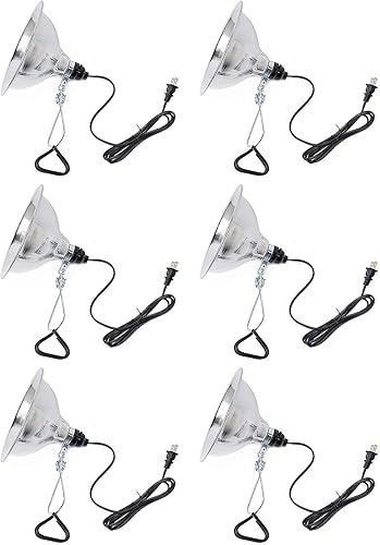 Simple Deluxe Enchufe de luz de abrazadera con reflector de aluminio de 5.5 pulgadas, apto para lámpara de máximo 60 vatios (sin bombilla incluida) disponible en Yaxa Colombia