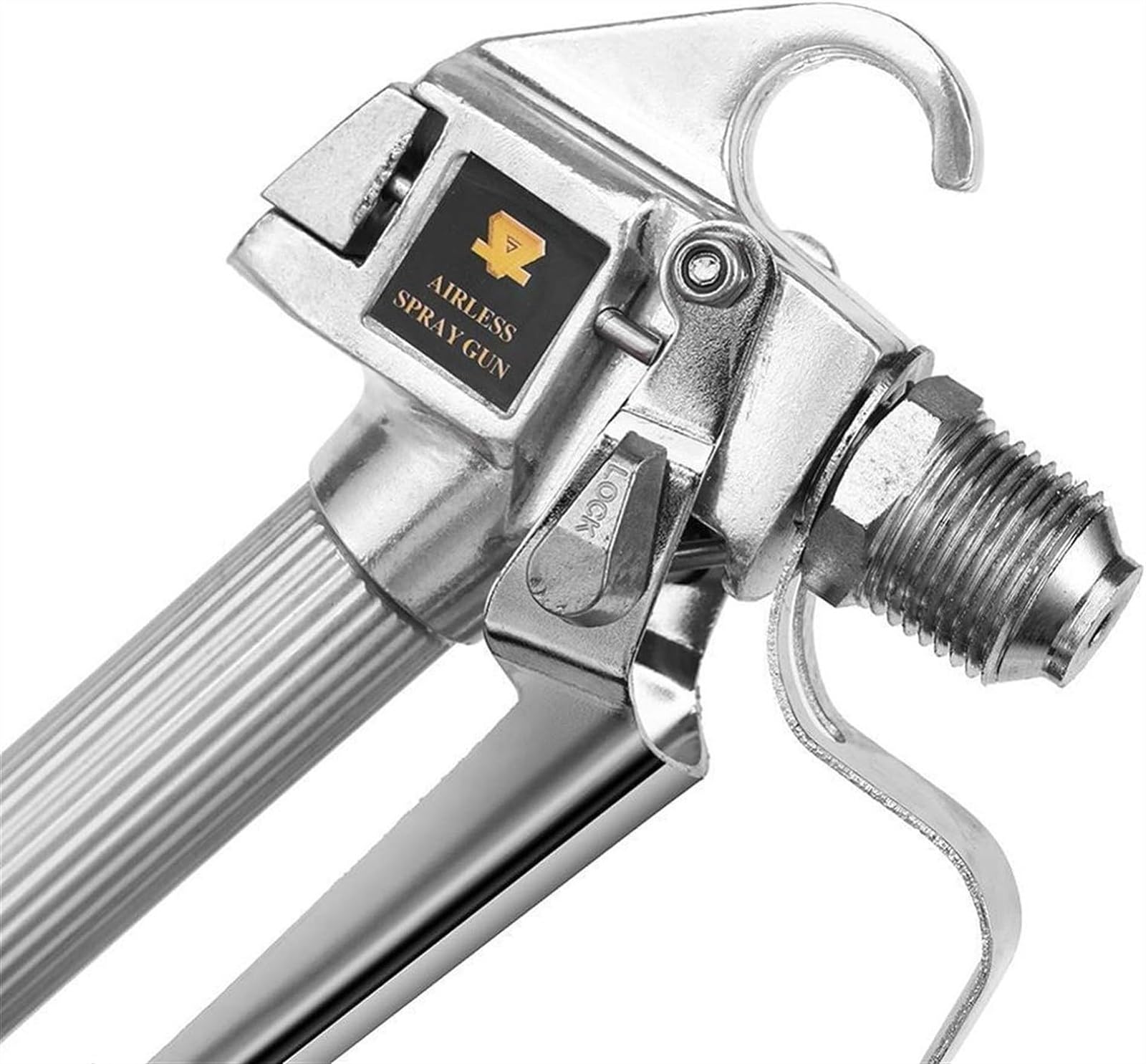 Zestaw aerografu 3600PSI wysokociśnieniowy airbrush farba w sprayu aerograf z osłoną dyszy opryskiwacz z pompą i bezpowietrzna maszyna natryskowa