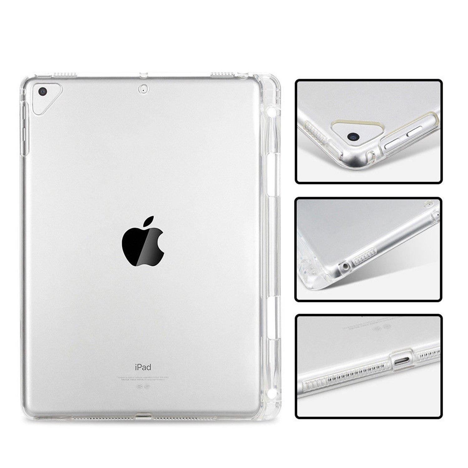Amazon.com: Arlgseln Clear Soft iPad Case TPU Transparent 