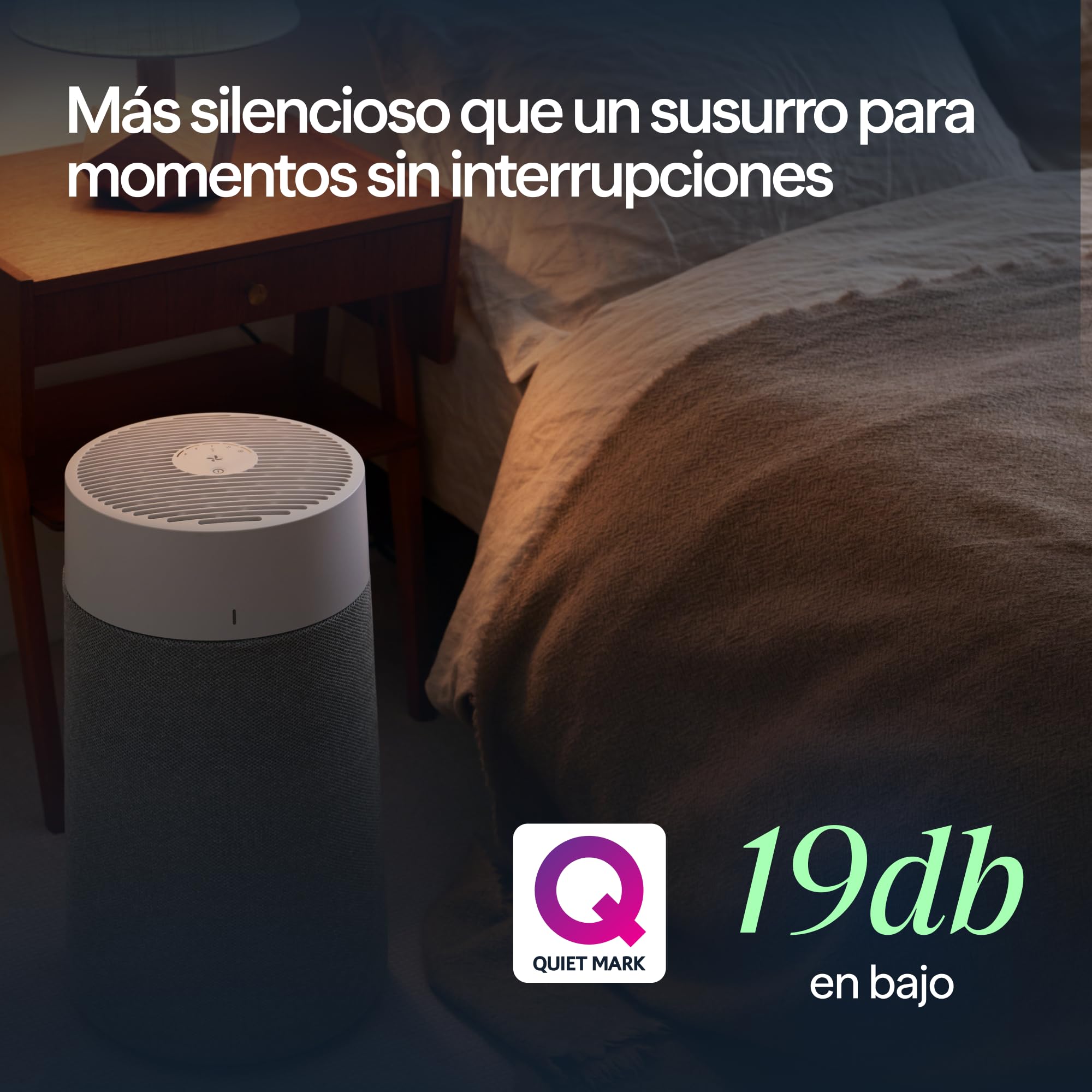 BLUEAIR Purificador de aire 43 m², inteligente y silencioso, HEPASilent, ideal para hogar, dormitorio, niños, polvo, alérgenos, humo, moho, pelo de mascotas - Blue Pure 511i Max