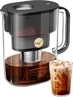 Waterdrop Cold Brew Coffee Maker with Magnesium Filter - BPA-Free Iced Coffee Pitcher, Smooth Balanced Flavor, Fine Mesh for Coffee Tea Lemonade