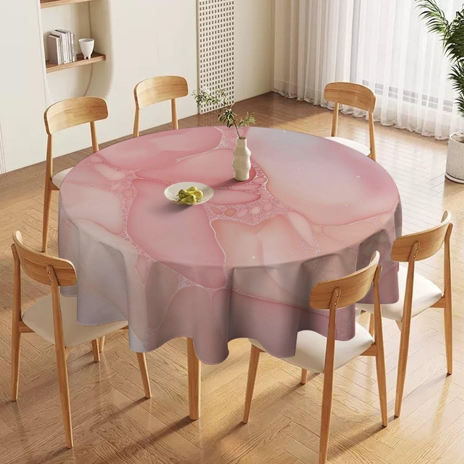 ORDOBO Round Table Cover -Beautiful Sky Print Home Table Cover For Dinner Kitchen Holiday Outdoors Protect Table Waterproof Dust-Proof Decoration 177X177Cm