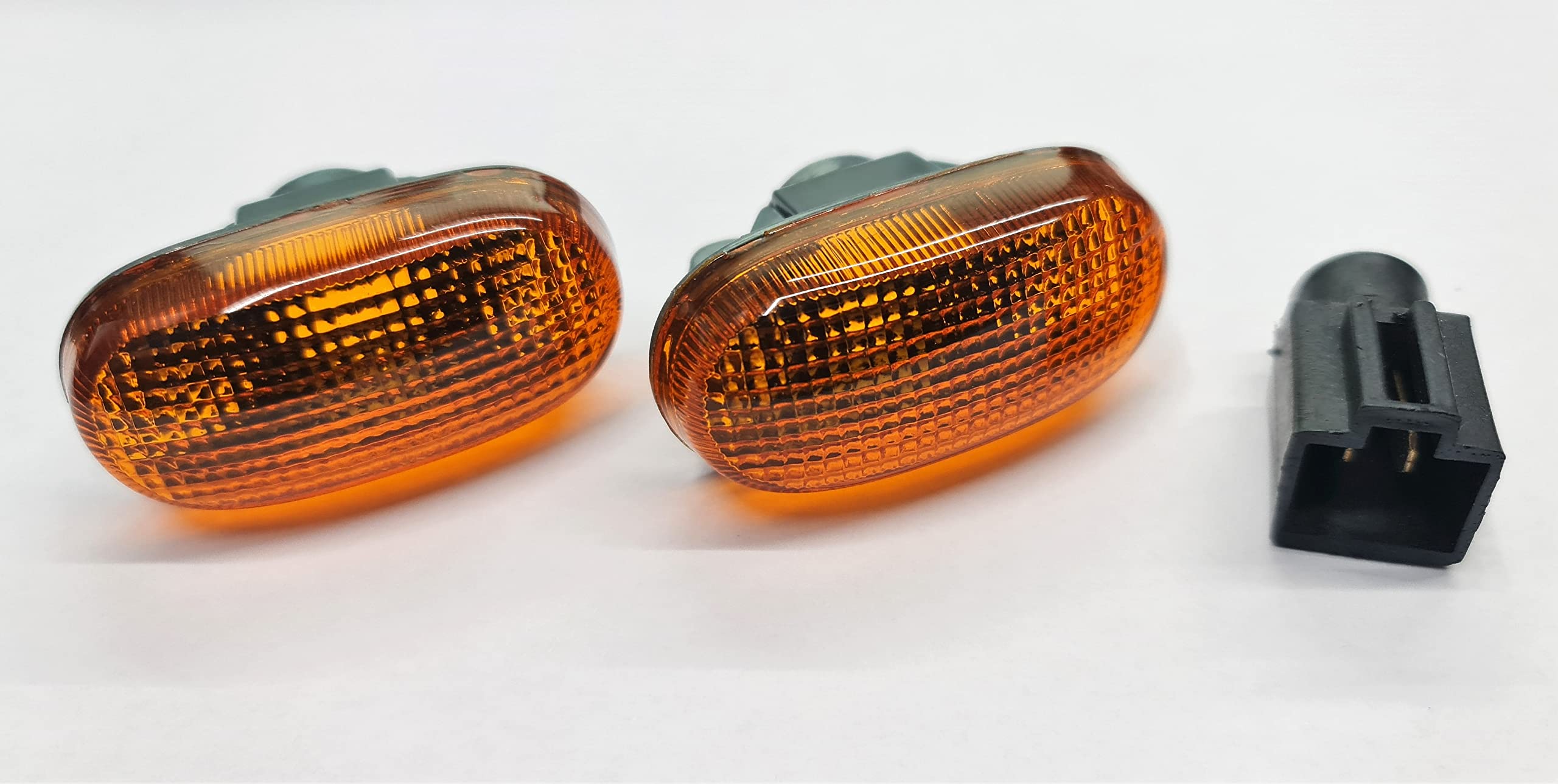 Set 2 Fanale Fanalino Freccia Laterale DX e SX Compatibile Per Agila Ignis Jimny Grand Vitara Wagon R Su Parafango Luce Indicatore di Direzione Sinistro e Destro