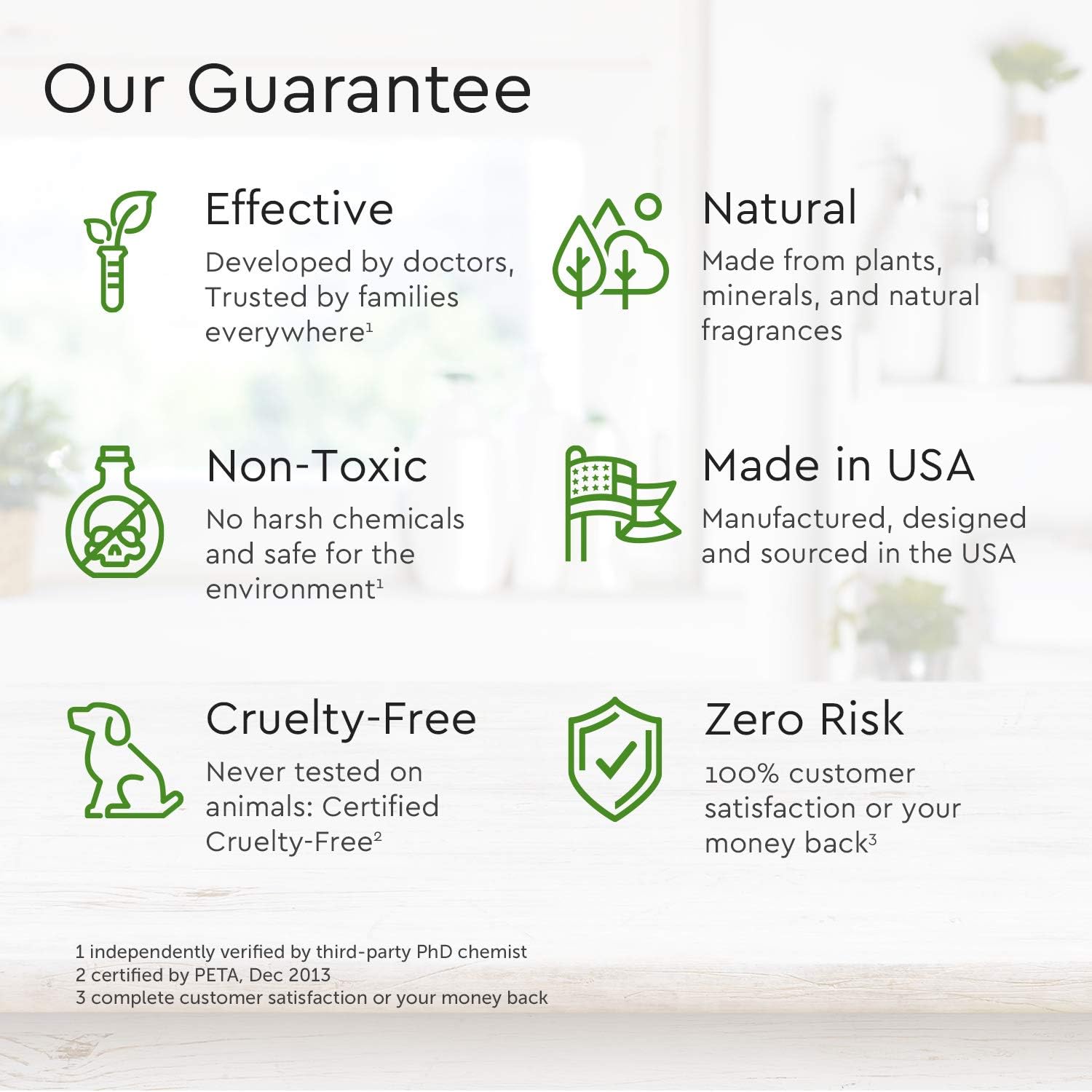 Puracy Streak-Free Surface Cleaner, Natural Household Cleaning Spray for Stainless Steel, Glass, Granite, Floors, Cars, 25 Fl Oz (2-Pack) : Health & Household