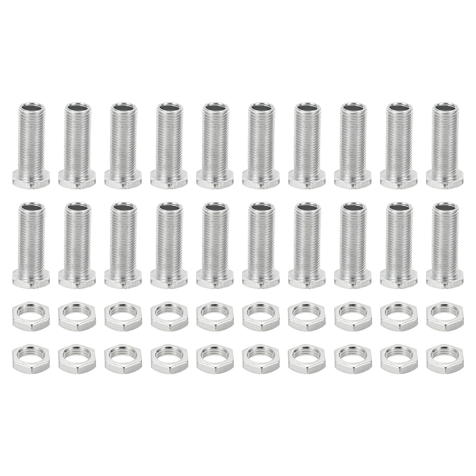PATIKIL M10x30mm Hex Bolts and Nuts Kit