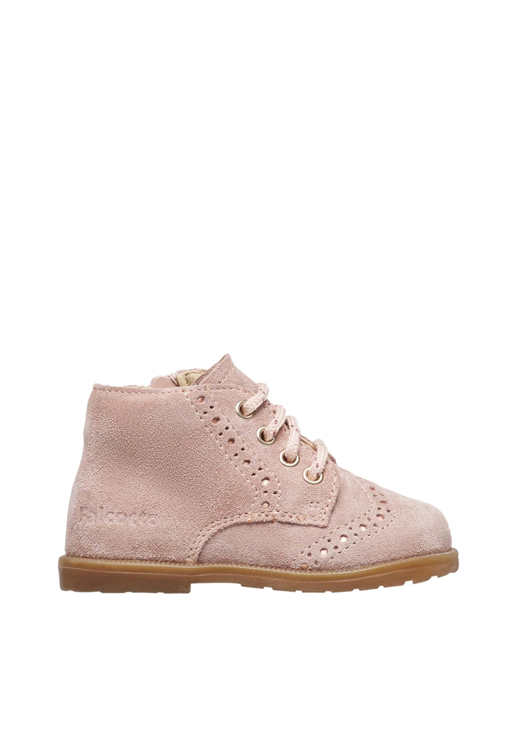 Falcotto FROL Zip Suede SPAZZ. Rose Scarpe da Bambini, Taglia 26
