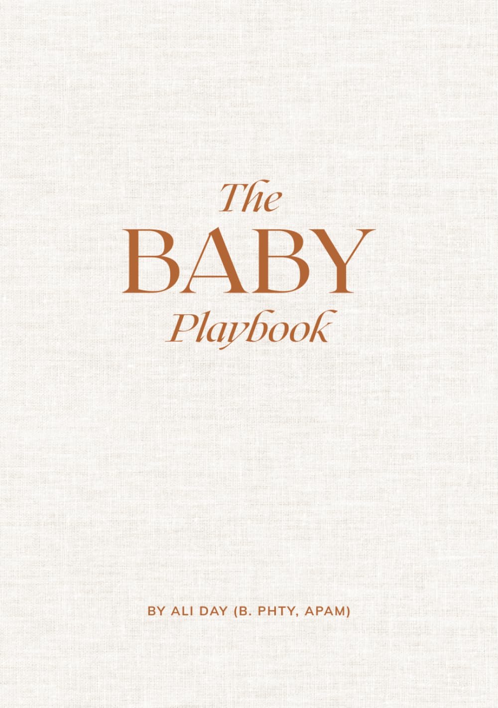 The Baby Playbook      Hardcover – March 20, 2026
