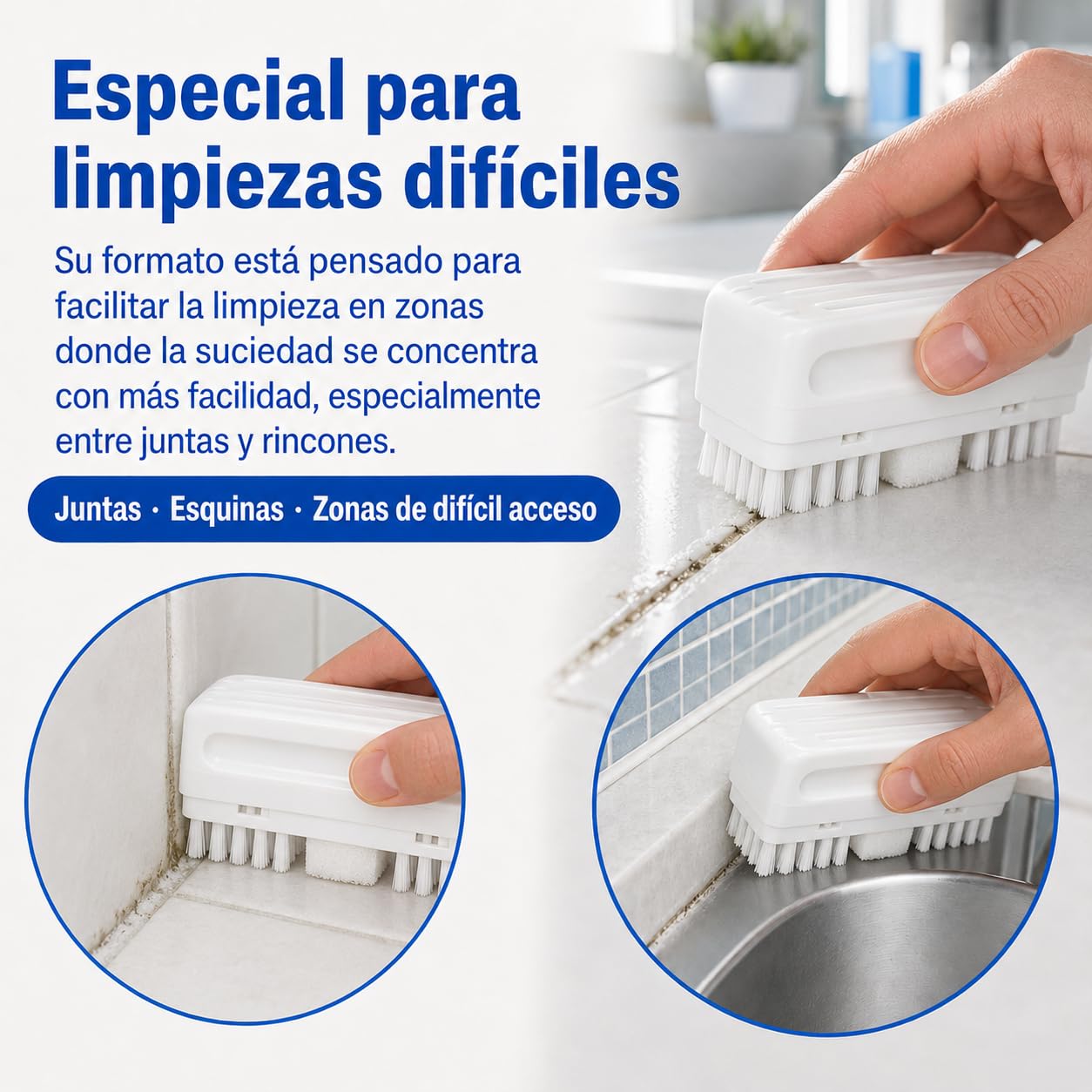 Limpiador de juntas 100 ml, cepillo mágico para azulejos, pack de 12