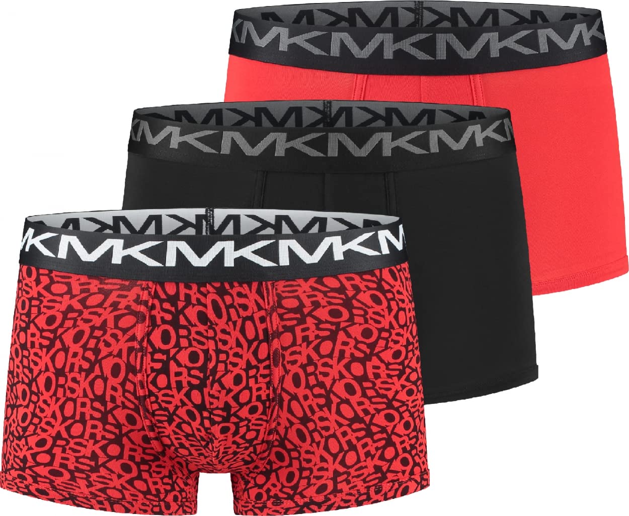 Michael KorsMens 'SF Fashion' Trunk (3-Pack) - (Bright Ruby) M