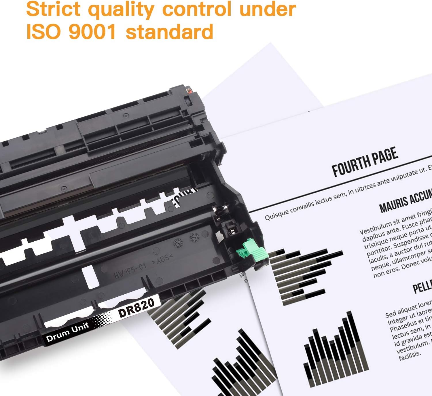 E-Z Ink (TM Compatible Drum Unit Replacement for Brother DR820 DR 820 DR-820 Compatible with HL-L6200DW MFC-L5900DW HL-L5100DN MFC-L5800DW MFC-L5700DW HL-L5200DWT MFC-L6700DW HL-L5200DW (1 Drum Unit)