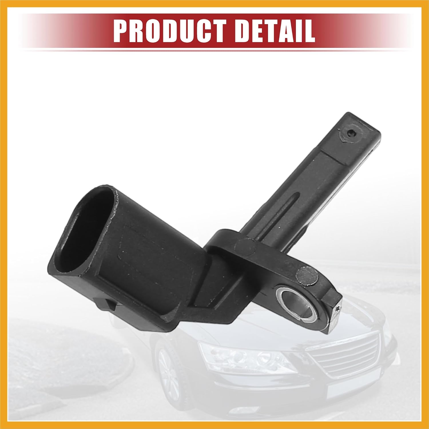 Car Front Rear Left Right ABS Wheel Speed Sensor Fit for Porsche Macan 2015-2018 No.95B927803B/95B927804B - Pack of 4 Replacement