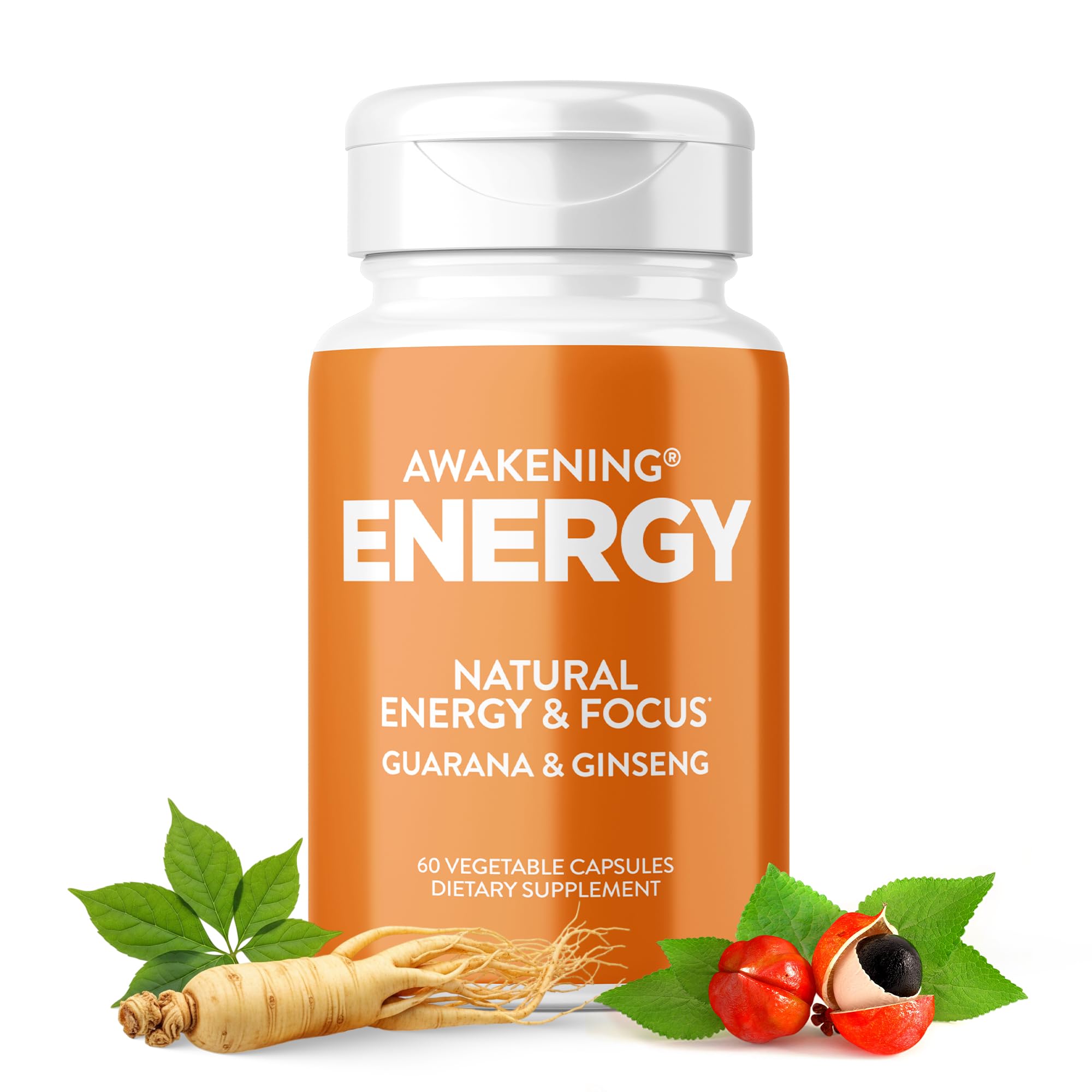 Amazon.com: Awakening Natural Energy & Focus Supplement with Panax