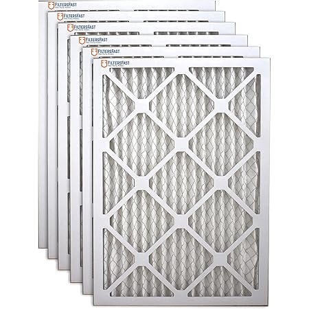 Filters Fast 12x36x1 Air Filter Merv 8 1 Ac Furnace Air Filters Made In The Usa Actual Size 11 5 X35 5x0 75 6 Pack Amazon Com