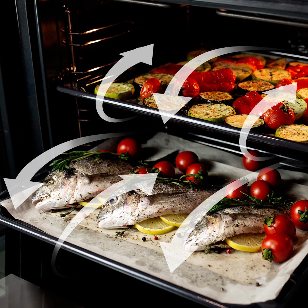 Cecotec Bolero Hexa Einbaubackofen Multifunktion 60cm 3400W 72L Inox AF316000