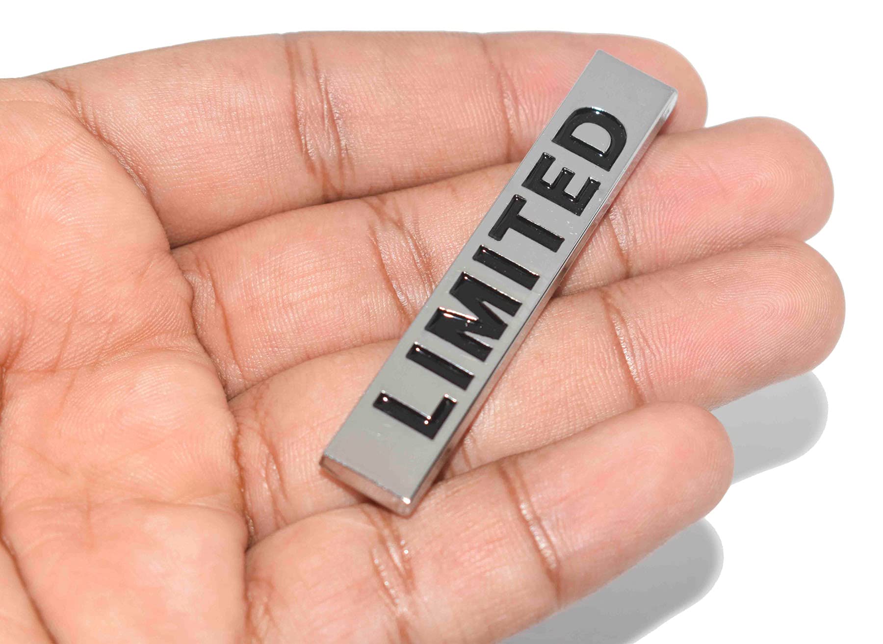Incognito Limited Car Door Guard Badge Sticker for All Cars, Metal (1 Pair)