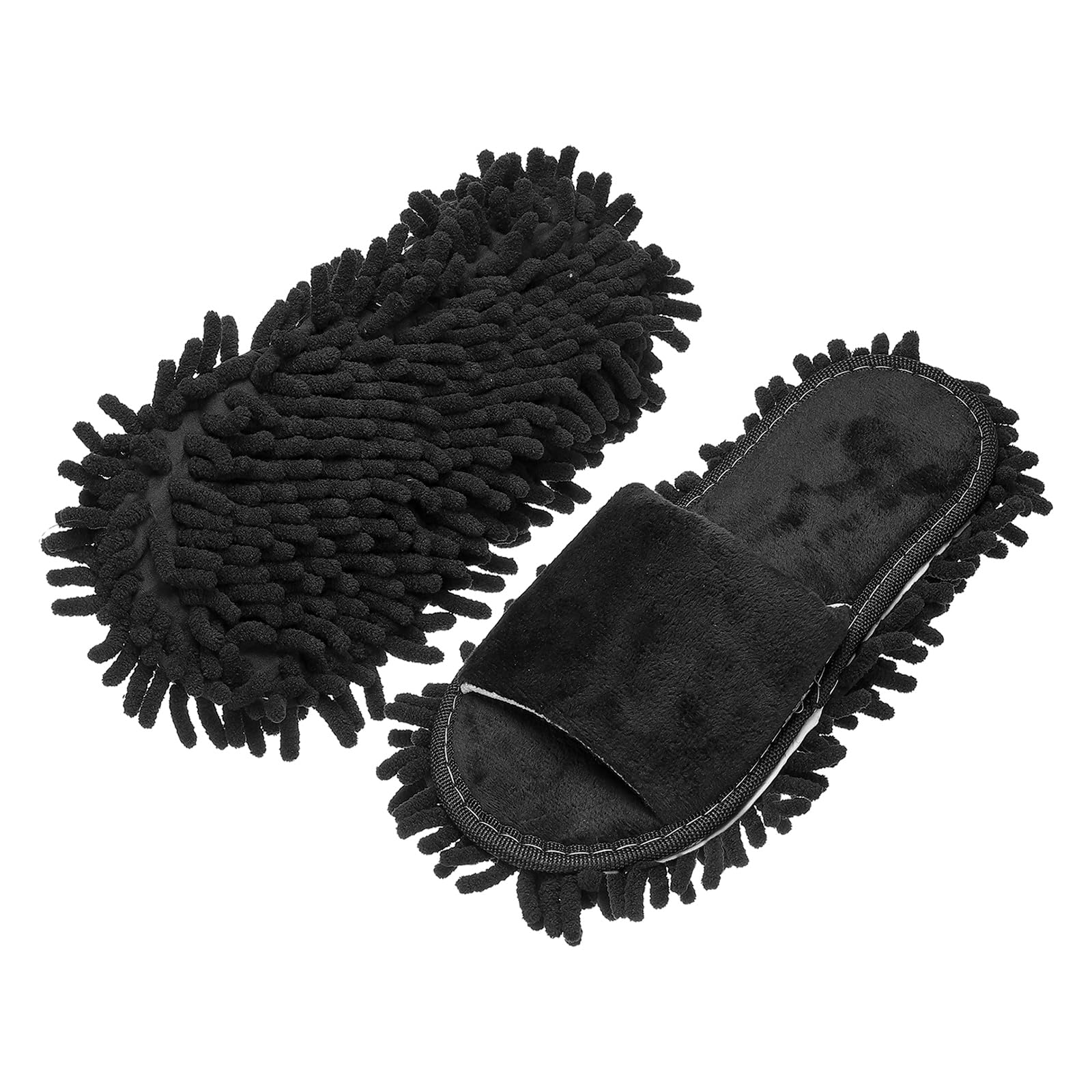 Pantoufles en microfibre confortables pour un nettoyage rapide du bureau et de la maison
