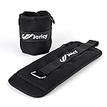 Ankle Weights, Wrist Leg Arm Weights for Women Men Kids with Adjustable Straps, A Pair of 10LBS(5LB Each Weight) Strength Training Weighted for Jogging, Running, Walking, Fitness, Black