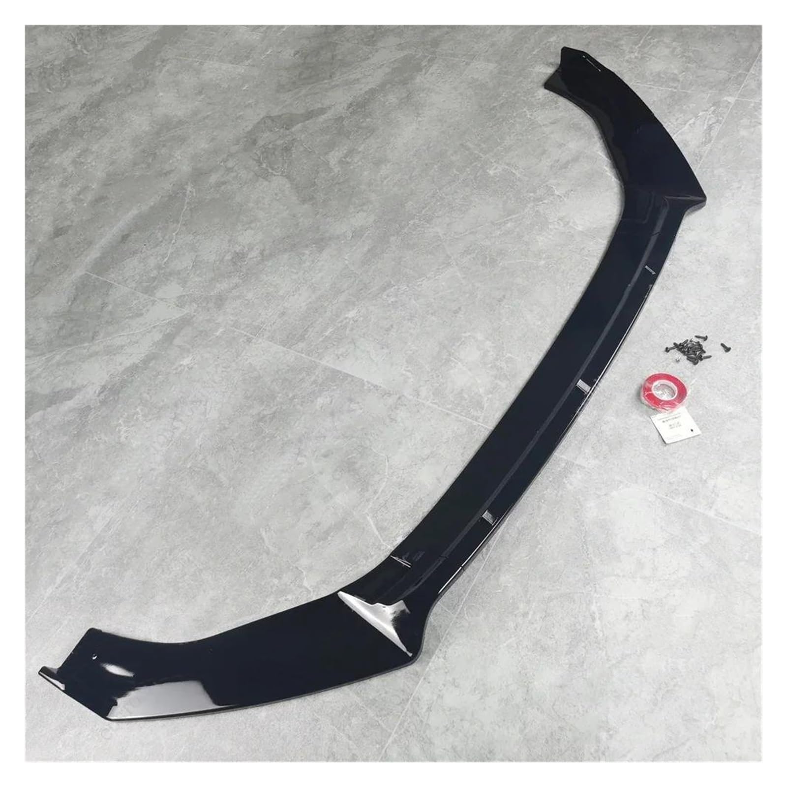Lame Pare-chocs Avant Pour Audi A3 S-Line / S3 8V Pré-facelift 2013-2016 – Séparateur Avant ABS Noir, Effet Sportif - 4
