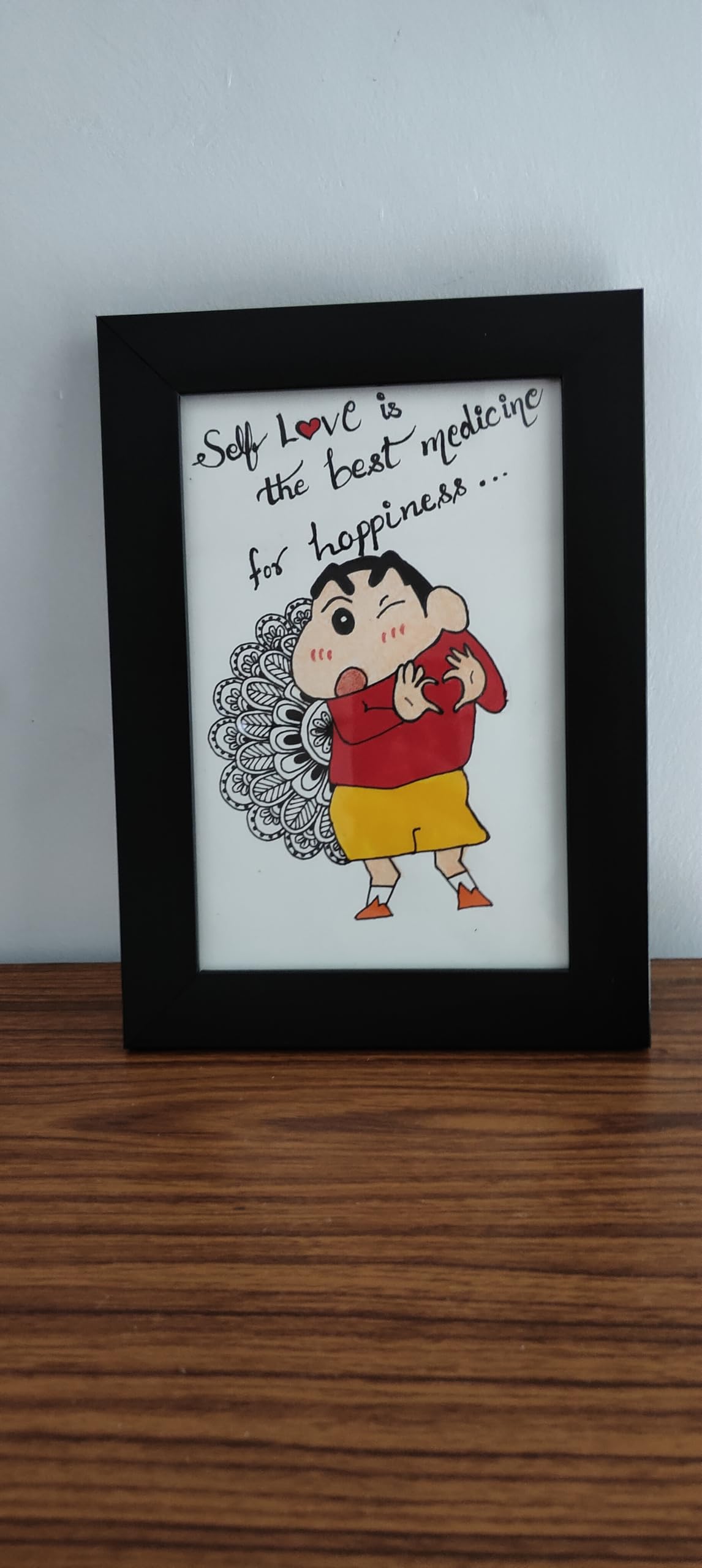 Handmade mandala art Sinchen painting