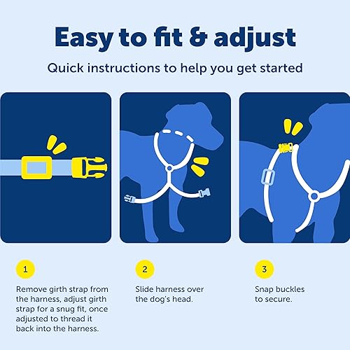Miniatura 6 de PetSafe EasySport Arnés acolchado correas totalmente ajustables cuello elástico mejor para perros atléticos asa superior para un control rápido