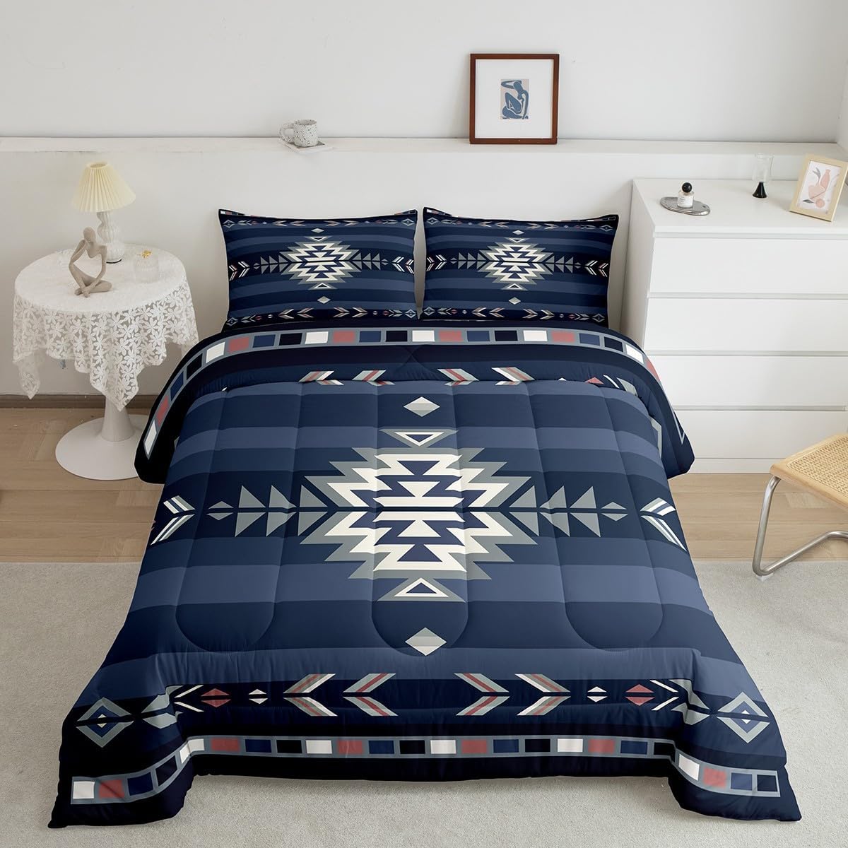 Full Size Southwest Native Design Bedding Set Boys Girls