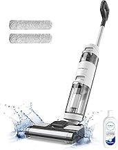 Tineco iFloor 3 Breeze Plus Wet Dry Vacuum Cleaner, Cordless Floor Cleaner and Lightweight Mop for Cleaning Hard Floors in One Step