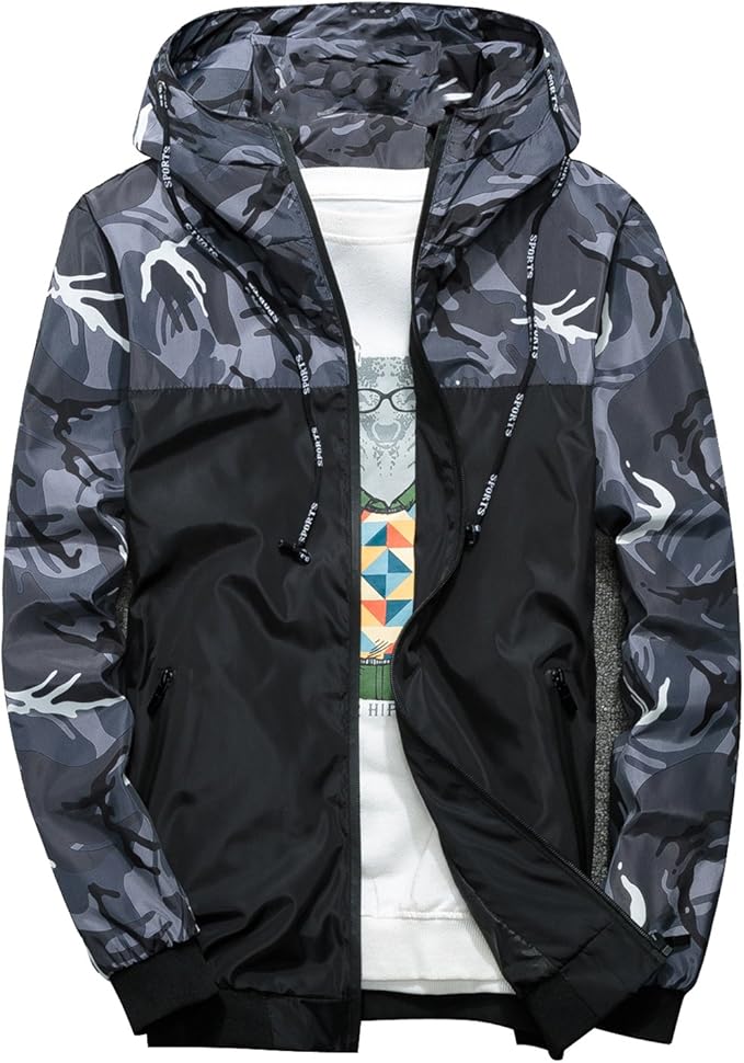 Amazon | [WSLCN] ジャケット メンズ 四季節 センス 運動系 大きい