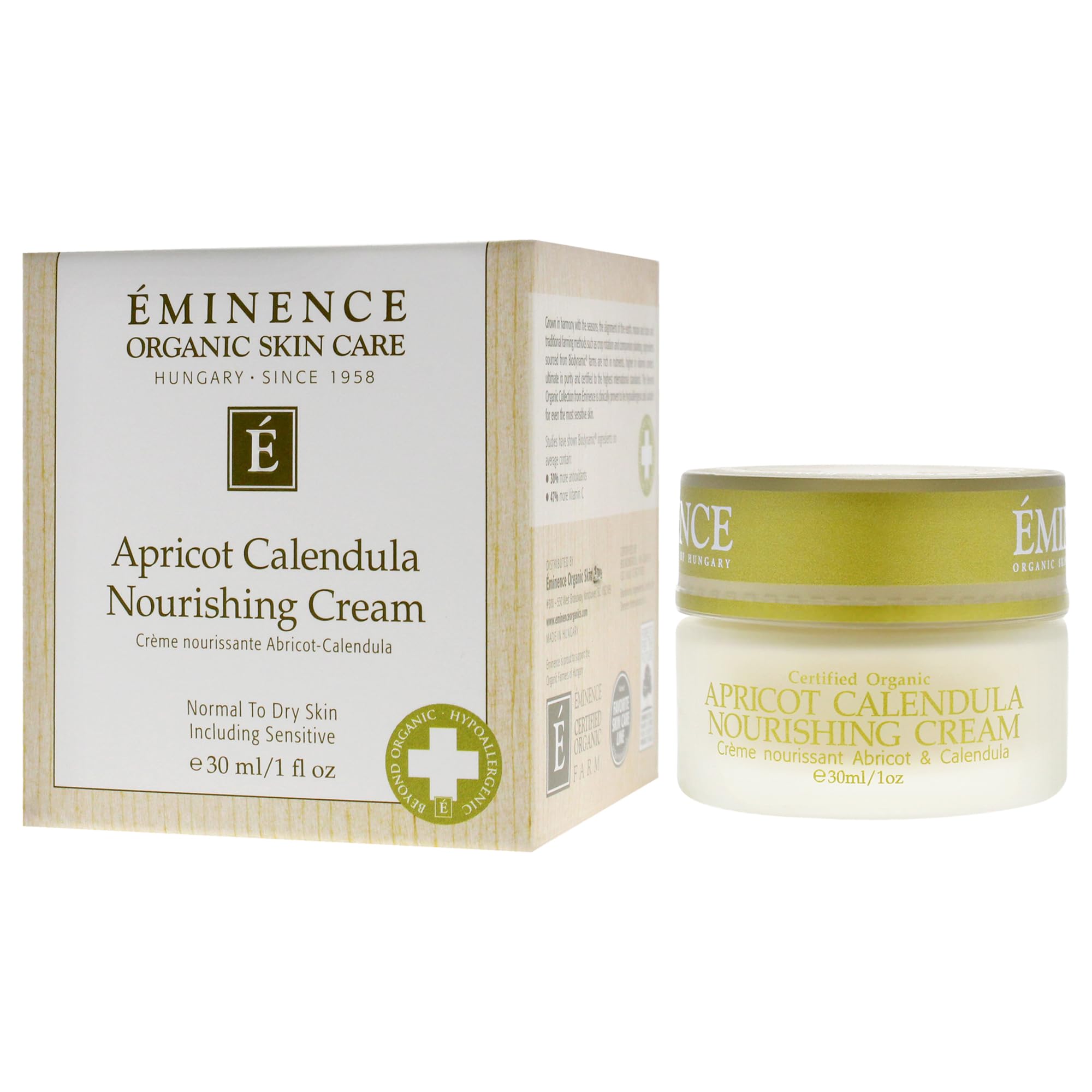 Amazon.com: Eminence Apricot Calendula Nourishing Cream 1 Oz