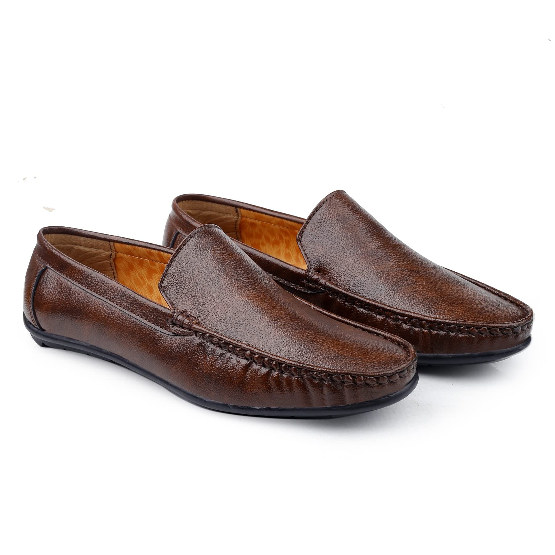 baxxico Men's Synthetic Material Casual Loafer Slip-On Shoes-picture-37