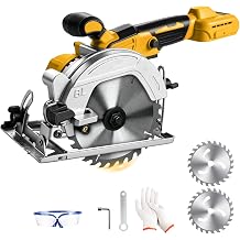 5-1/2 Inch Cordless Circular Saw for Dewalt 20V Battery