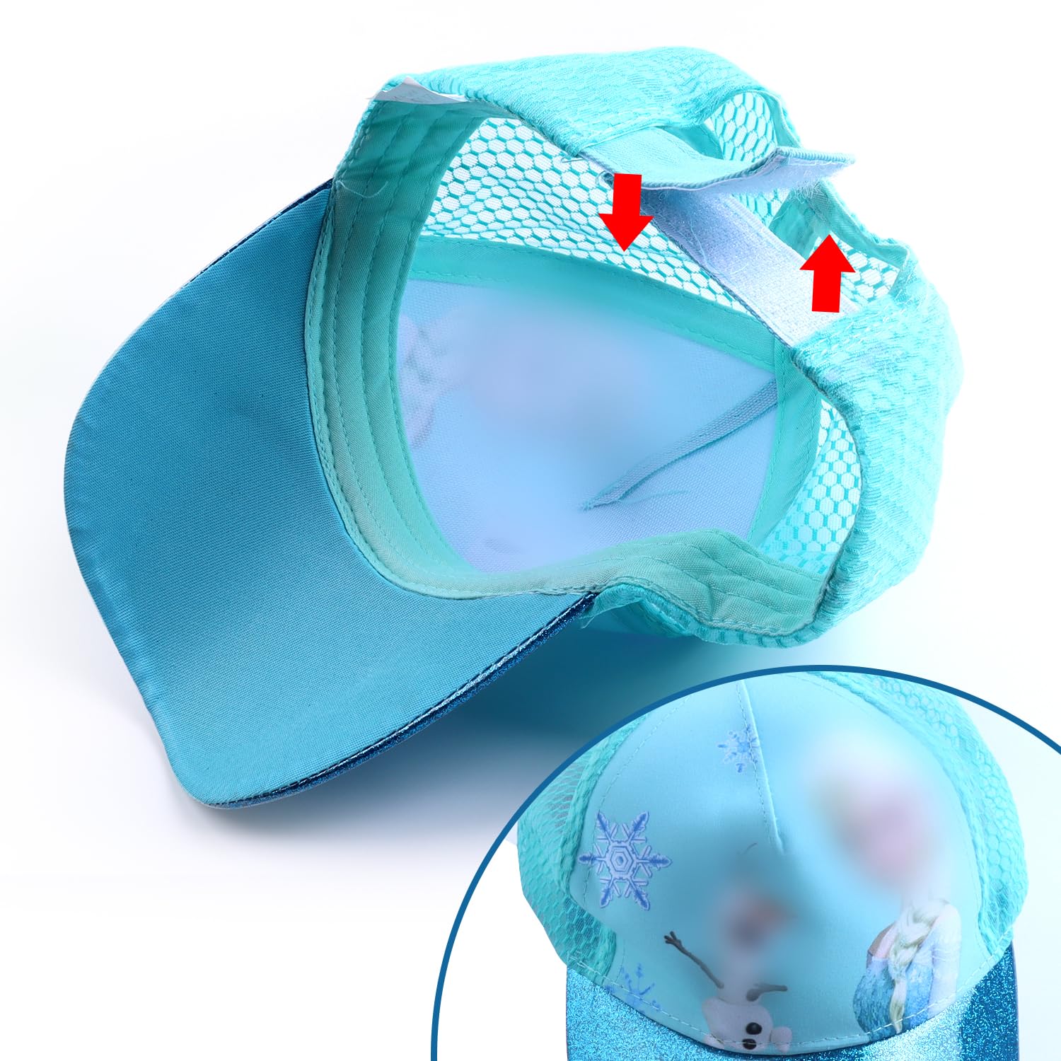 Casquettes De Baseball Pour Fille - Lot De 2 Casquettes Réglables En Coton - Protection Solaire - Motifs Fun
