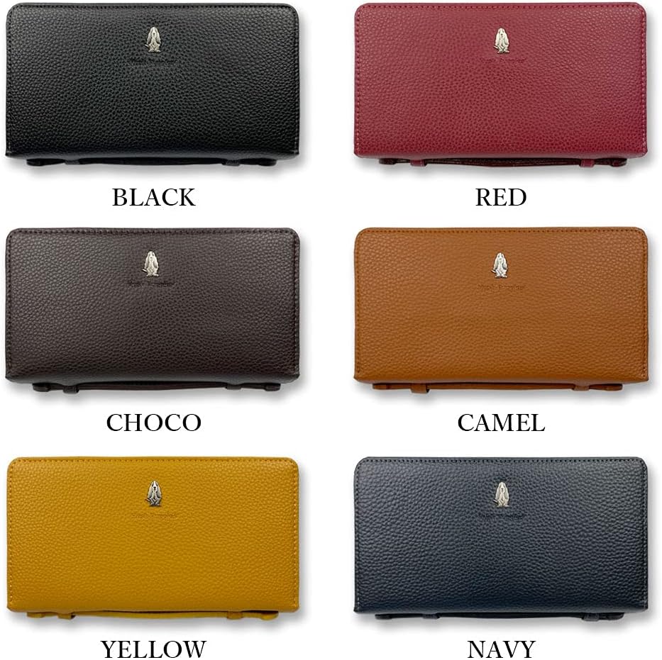 全3色 Hush Puppies ハッシュパピー リアルレザー ダブル ラウンドファスナー 長財布（hp1081） (CAMEL)