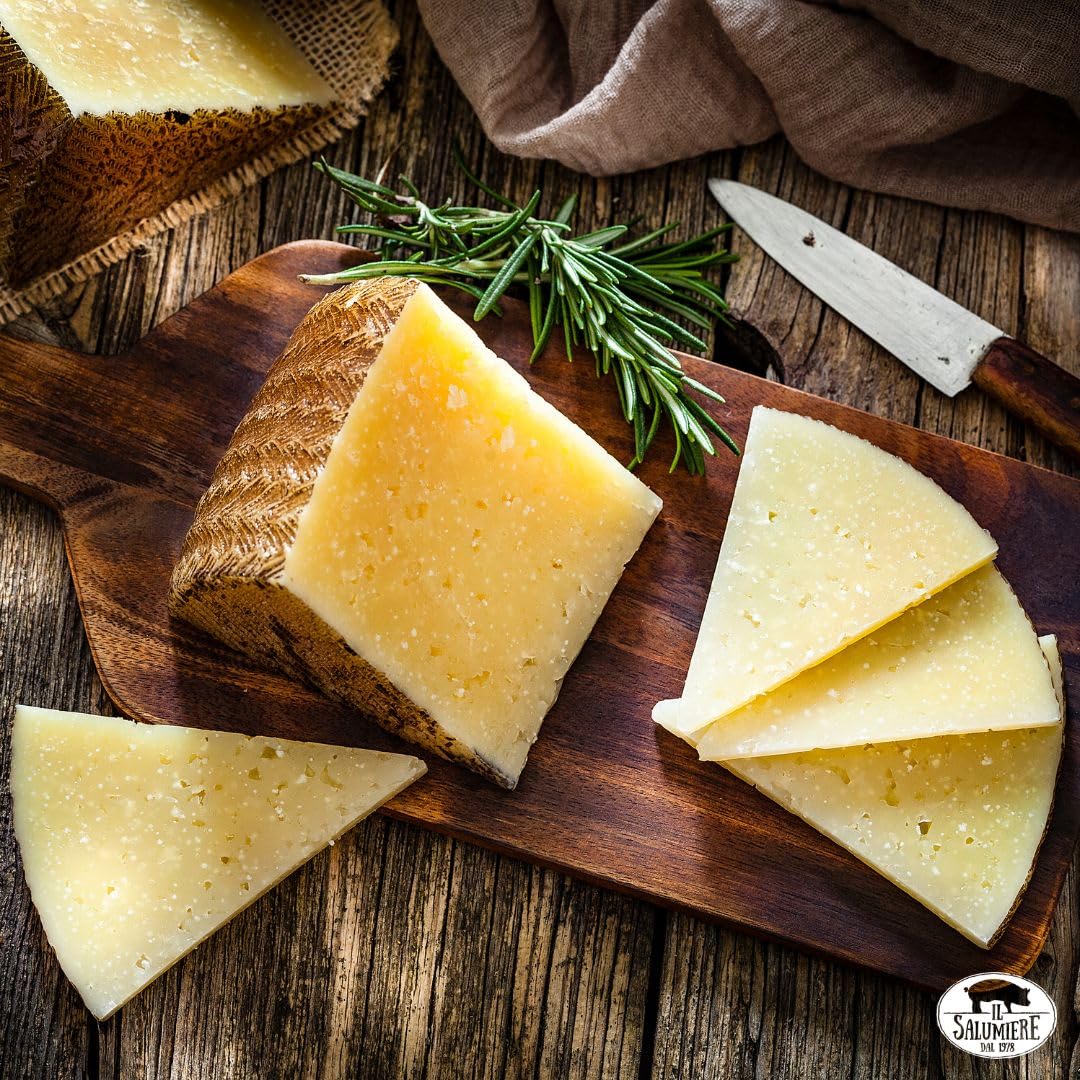 Queso Manchego Artesano Gran Reserva DOP 400/500 g España - Sazonado - Lechería Producción Artesanal - Seleccionado por Il Salumiere 1978