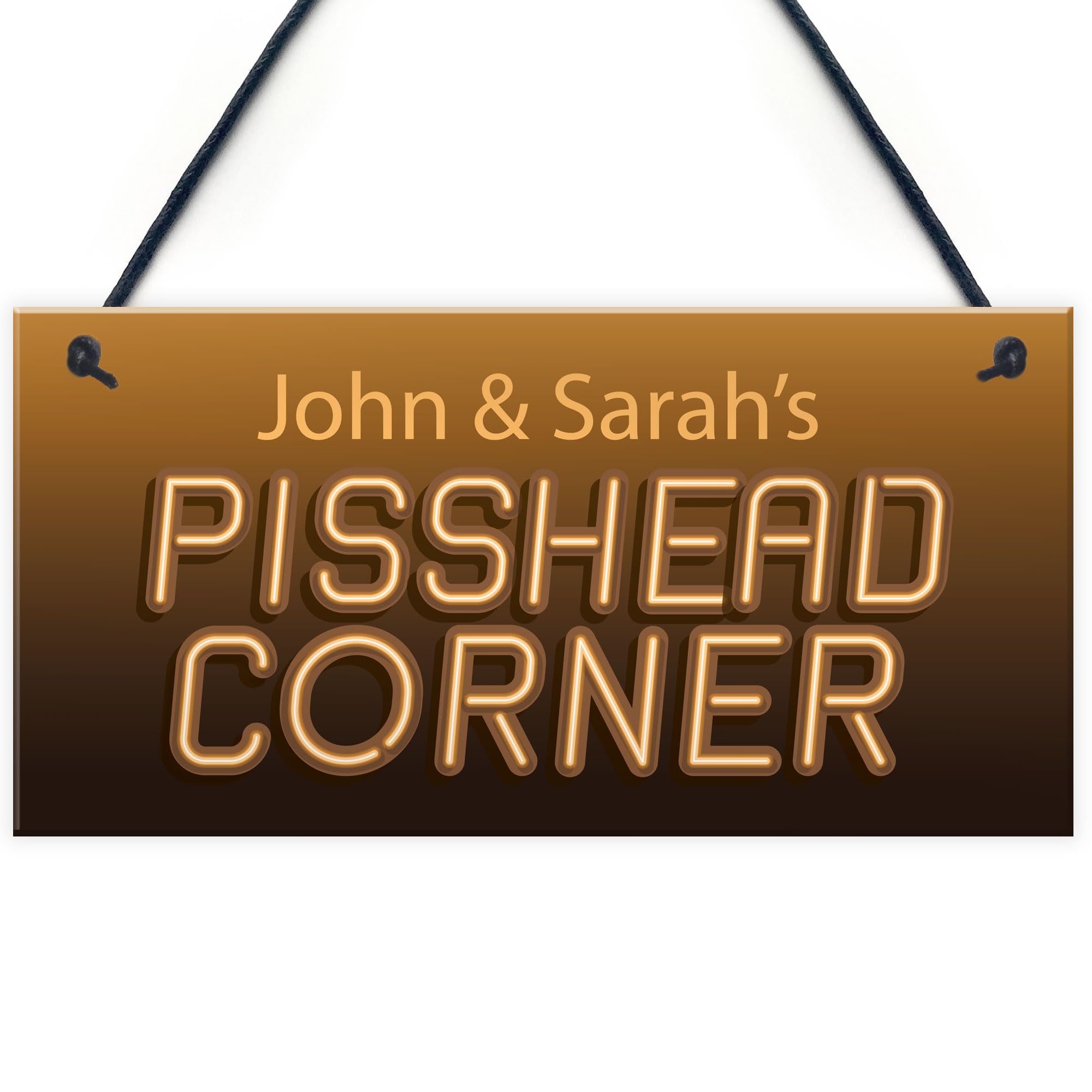 Red Ocean Funny PERSONALISED Home Bar Outdoor Garden Pub Gift Novelty Sign