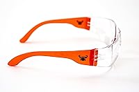 Vista 5 de EyePRO Safety Glasses & Goggles Set, Clear Anti-Fog Lens, UV400 Protection, ANSI Z87.1 Certified, Adjustable, 6/12 Pack