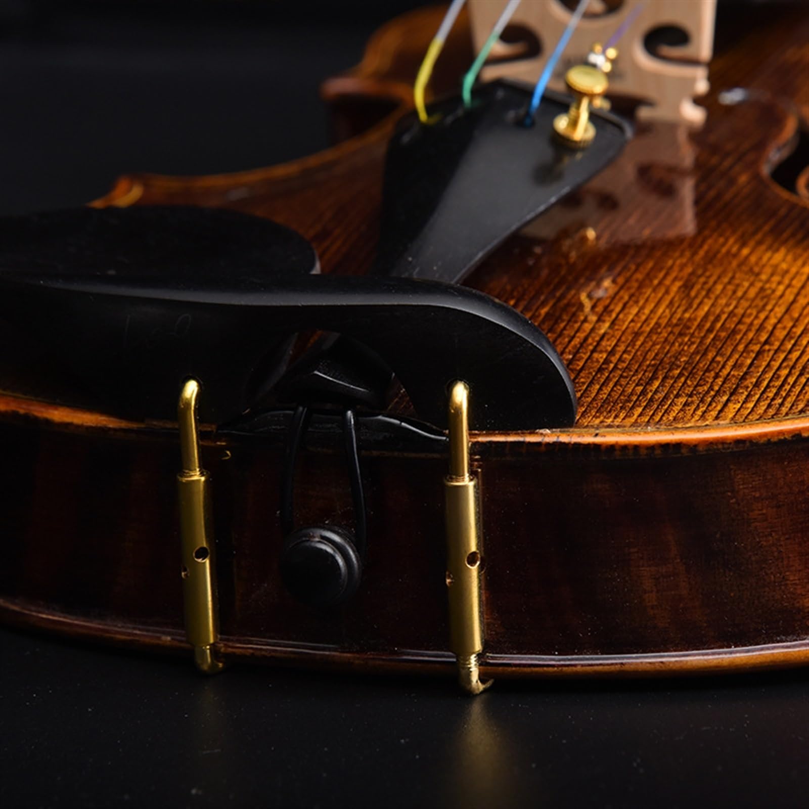 Geige Antike Massivholz Handgefertigte Violine Professionelle Einbrett-Violine Violininstrument(1/2)