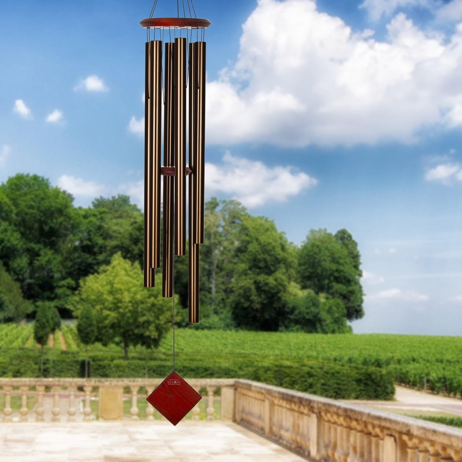 Woodstock Chimes Encore Chimes of Neptune Carillon éolien Couleur Bronze