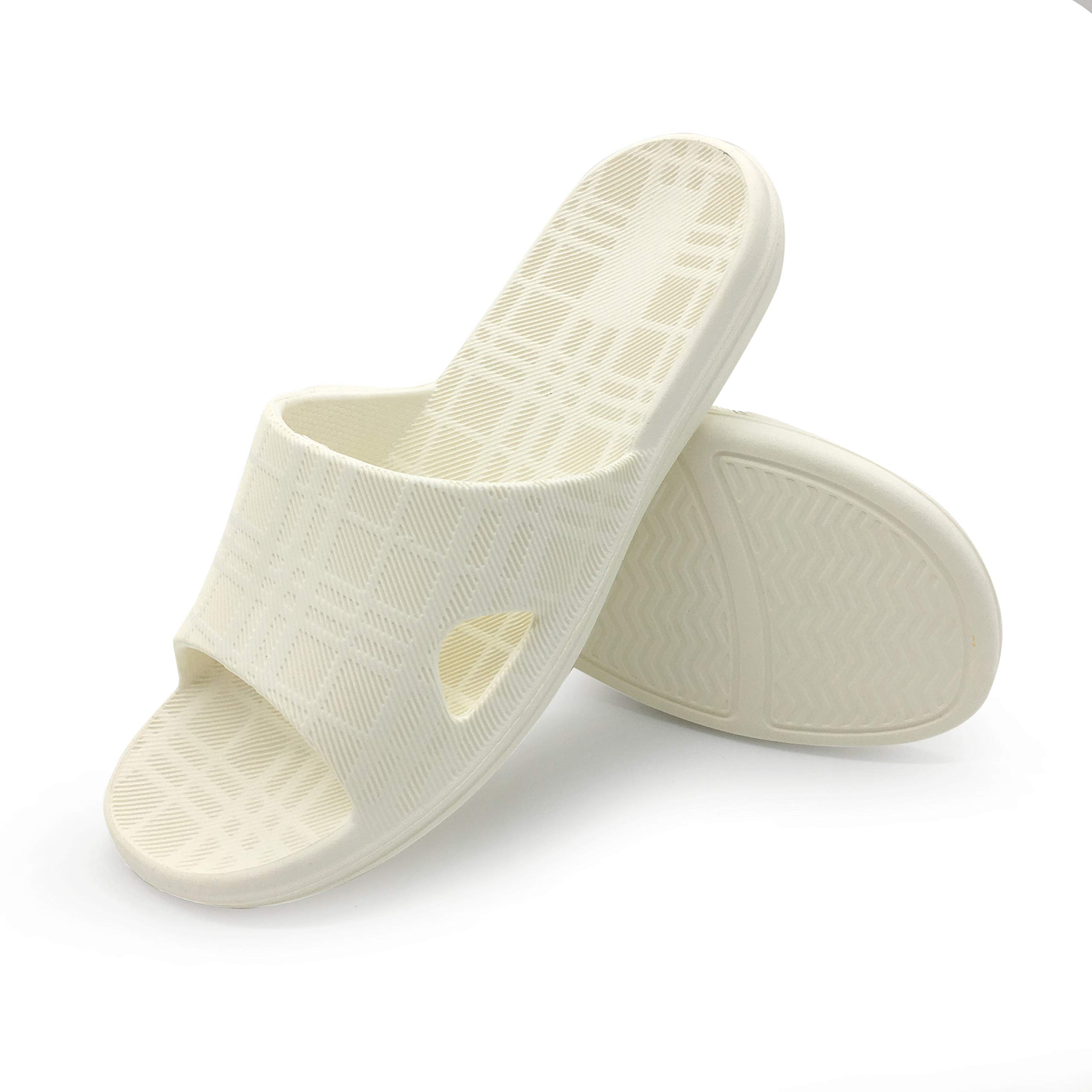 LuffymomoBathroom Shower Sandals Womens Anti-Slip Eva Bath House Slippers