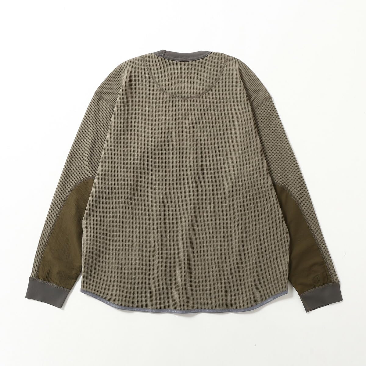 Amazon.co.jp: and wander アンドワンダー PEワッフルロング