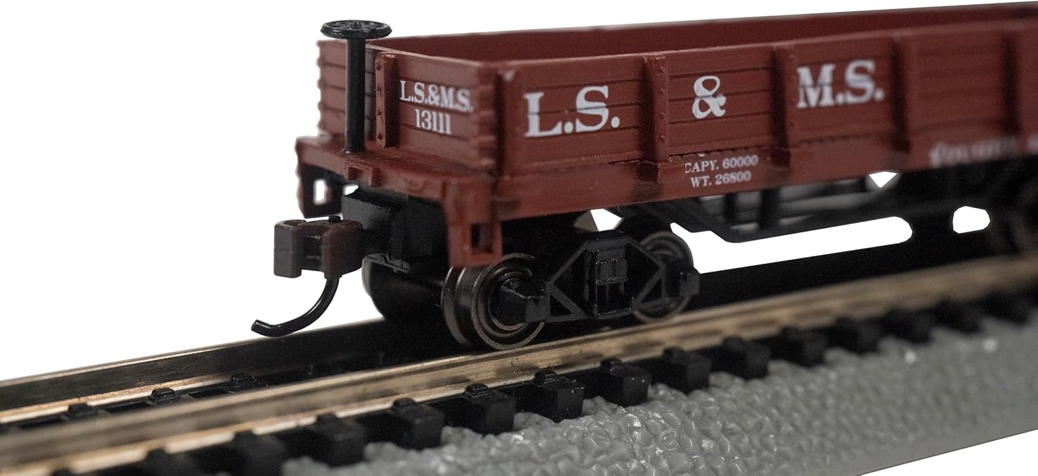 Bachmann Trains - Old-Time Gondola - Lake Shore & Michigan Southern - N Scale