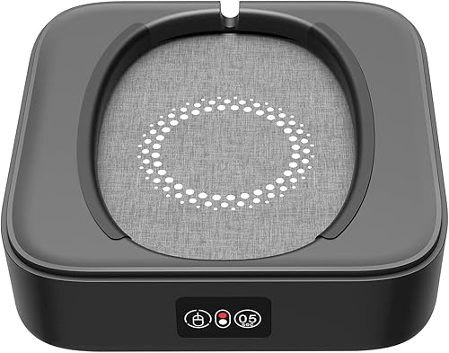 EAXBUX Jiggler mecánico de ratón, dispositivo de movimiento de mouse indetectable con temporizador de intervalo ajustable, pantalla LED y movimiento