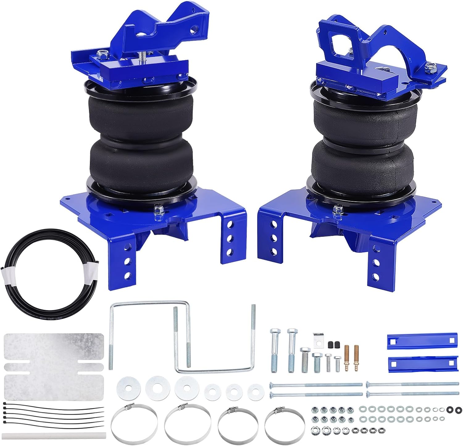 maXpeedingrods 5000 lbs Rear Air Suspension Bags Kit for Ford F-250 F-350 4WD 2011-2016 and F-450 4WD 2011-2014 Air Helper Spring Kit w/Internal Jounce Bumper