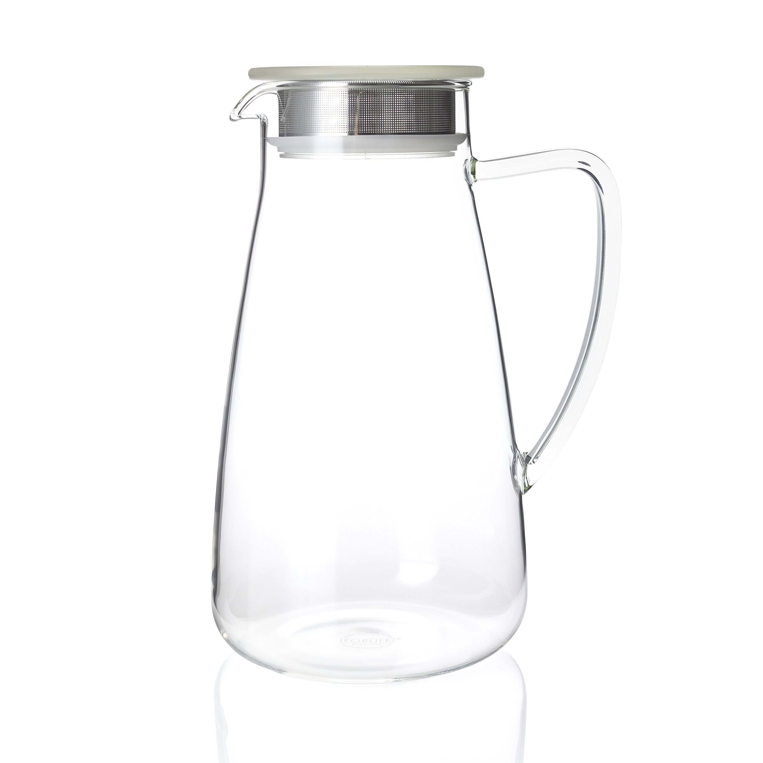 FORLIFE Flask Glass Tea Jug Pitcher