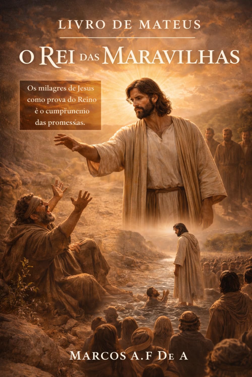 Livro de Mateus: O Rei das Maravilhas: Os milagres de Jesus como prova do Reino e o cumprimento das promessas. (CRISTO REVELADO)