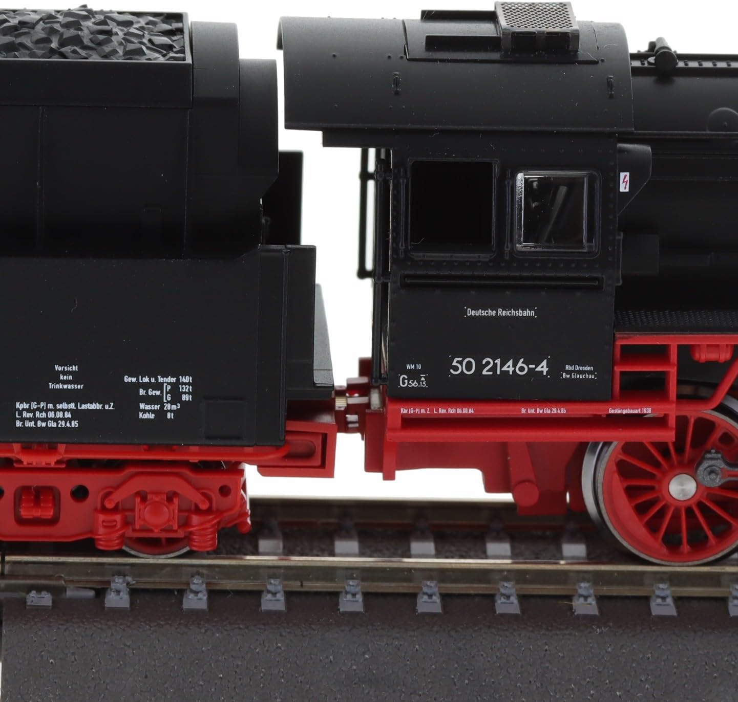 Tillig 04293 TT - Locomotiva a vapore BR 50.0, DR, Ep. IV